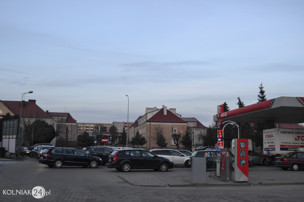 Kolejka na Orlenie