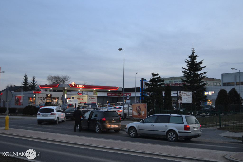 Kolejka na Orlenie