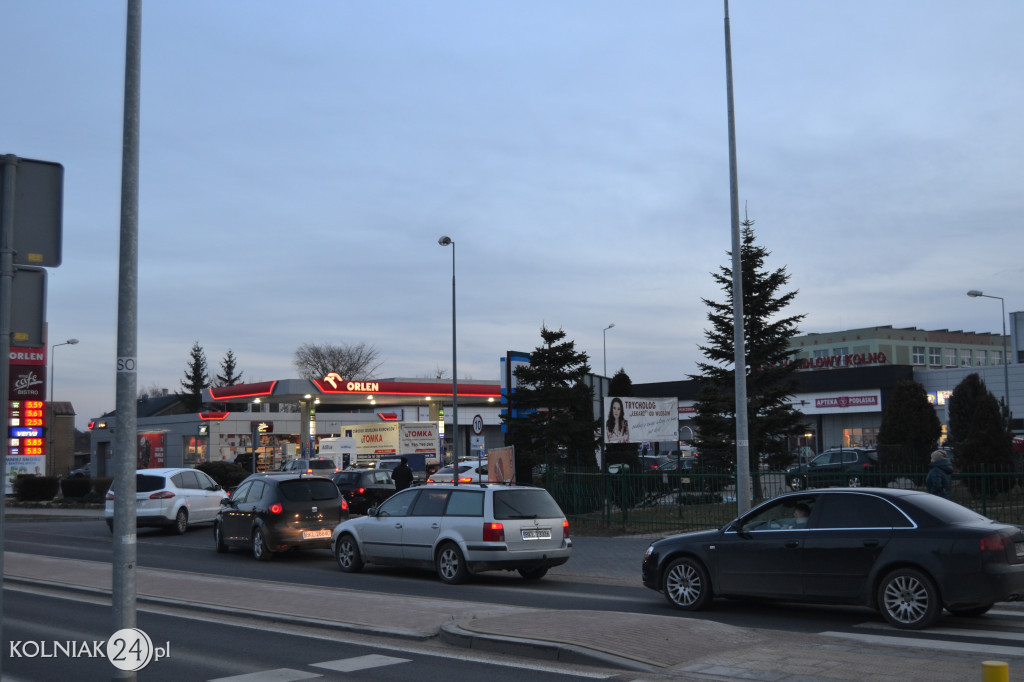 Kolejka na Orlenie