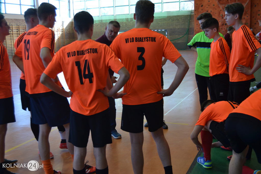 Turniej futsalu szkół średnich