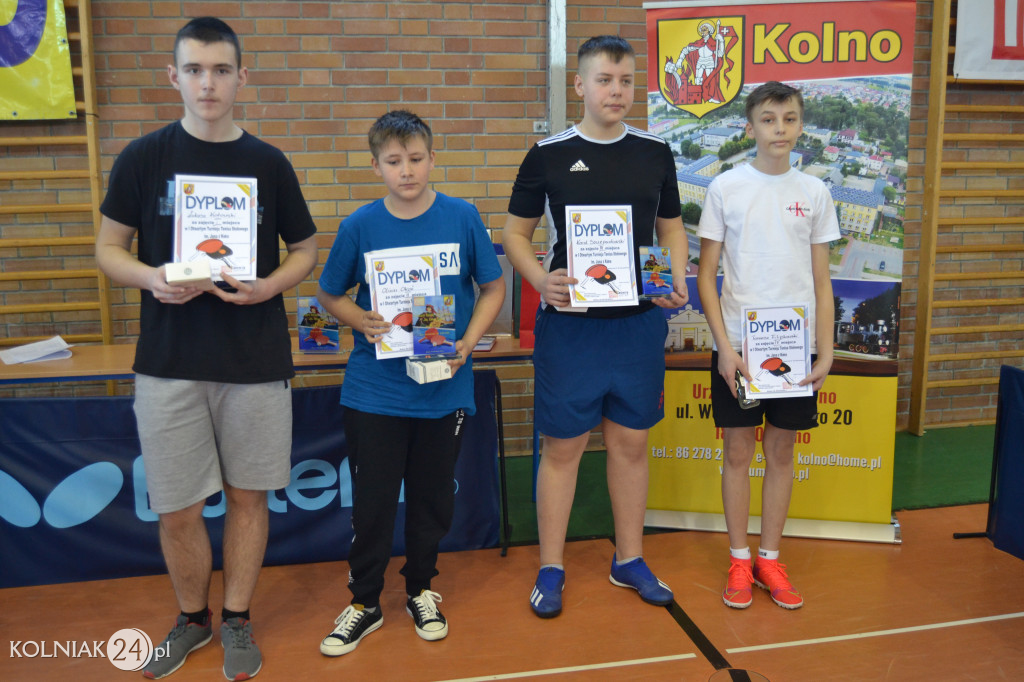 Turniej w Tenisa Stołowego im. ,,Jana z Kolna”