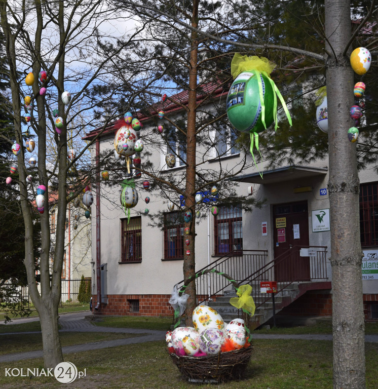 Pisankowy skwer w Grabowie