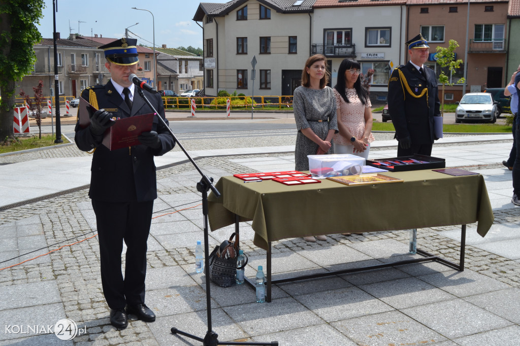 Uroczyste obchody Dnia Strażaka w Kolnie