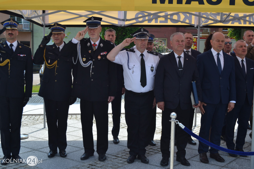Uroczyste obchody Dnia Strażaka w Kolnie