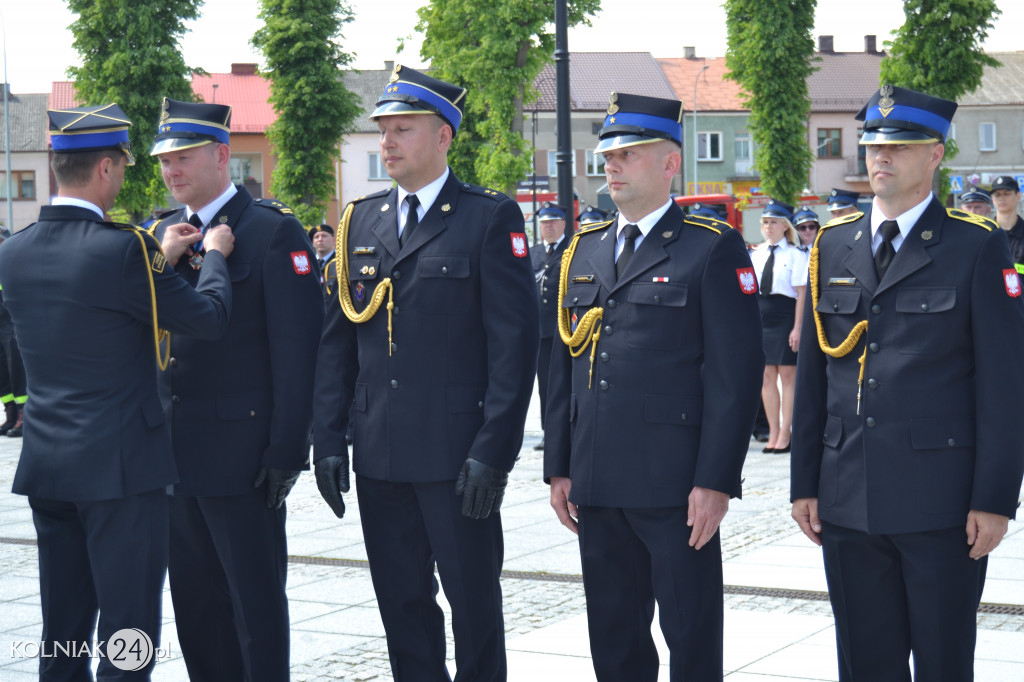Uroczyste obchody Dnia Strażaka w Kolnie