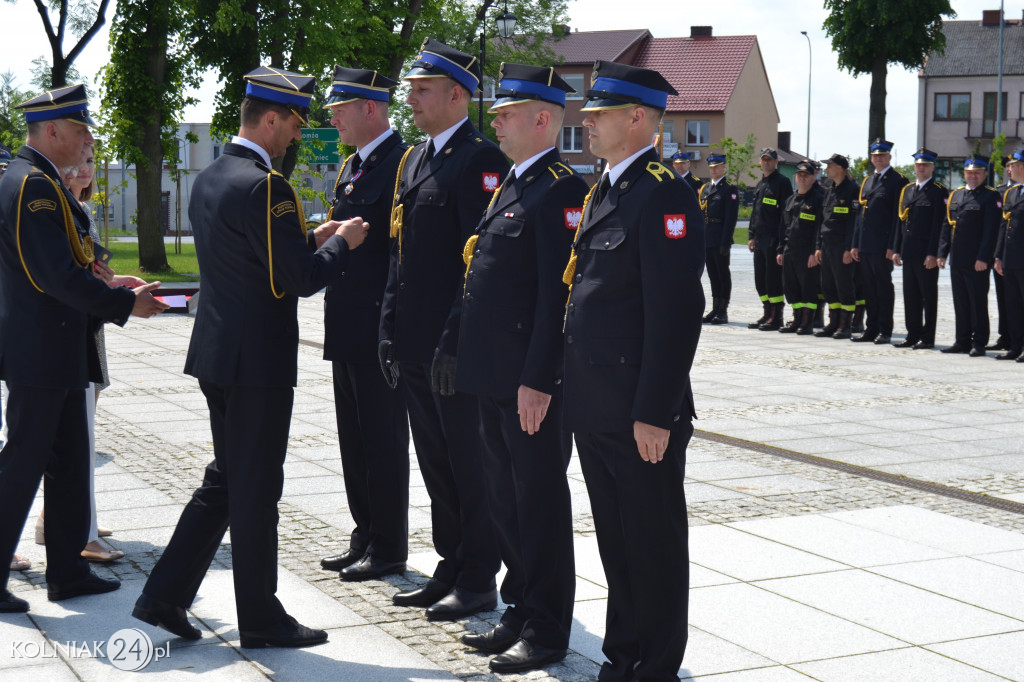 Uroczyste obchody Dnia Strażaka w Kolnie
