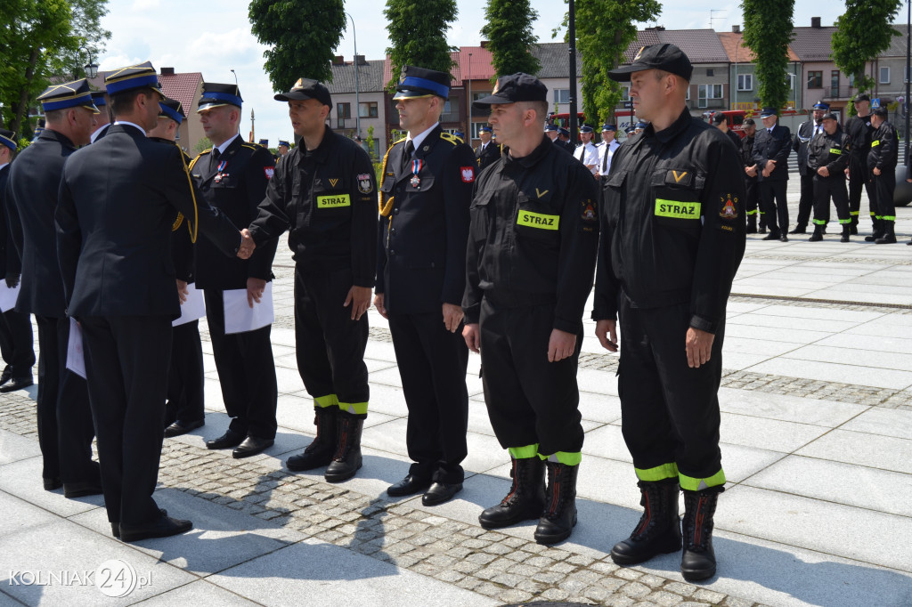Uroczyste obchody Dnia Strażaka w Kolnie