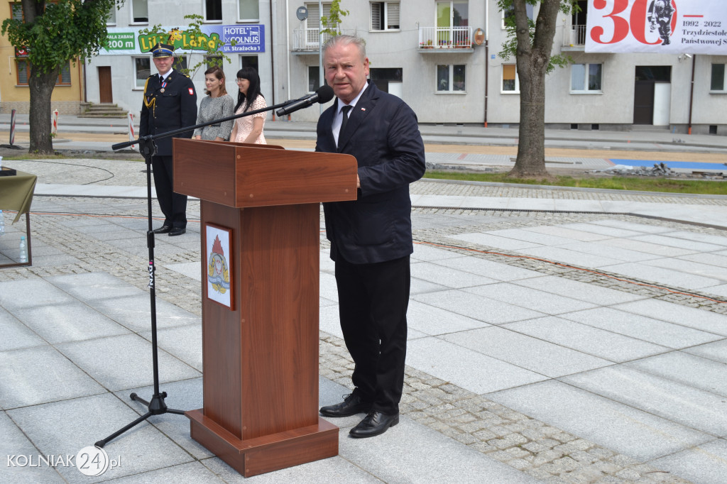 Uroczyste obchody Dnia Strażaka w Kolnie