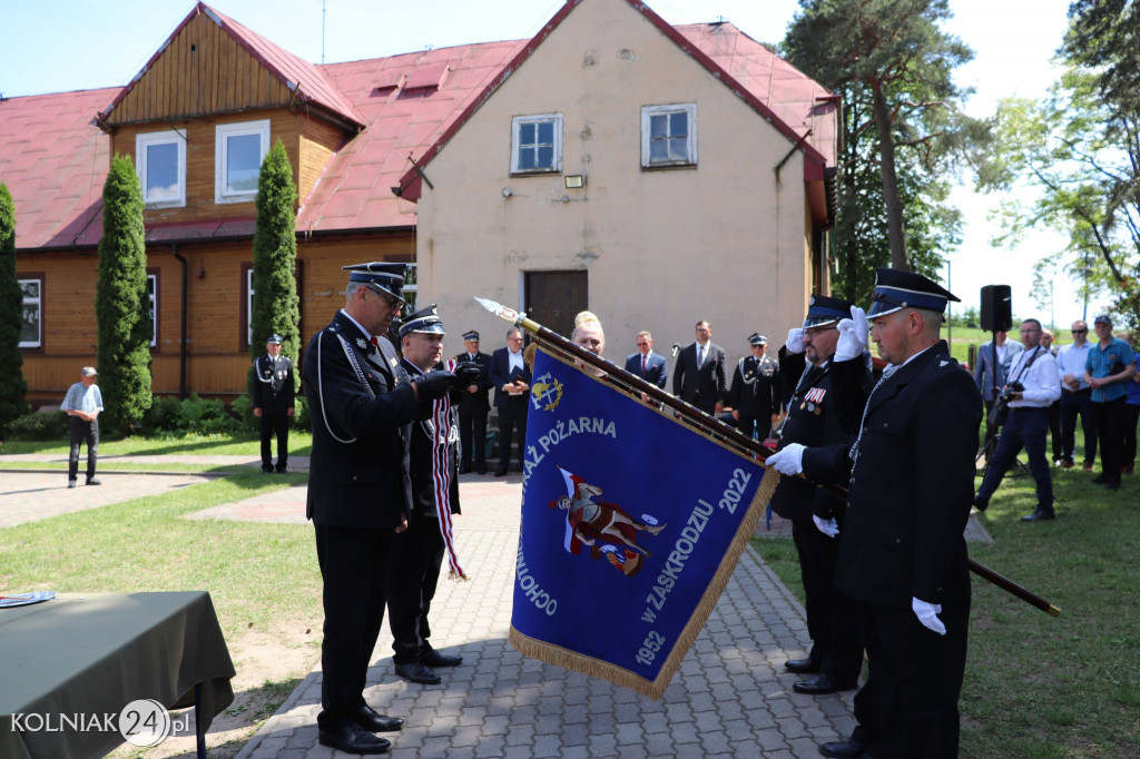 OSP w Zaskrodziu ma swój sztandar
