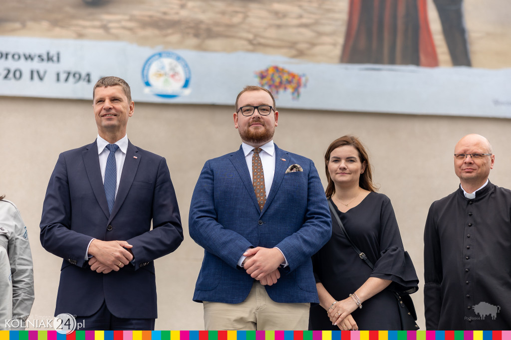 Mural z generałem Janem Henrykiem Dąbrowskim