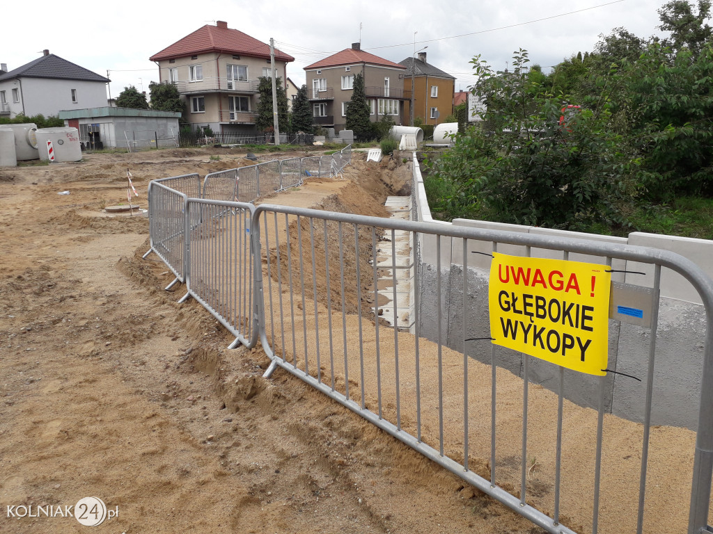 Kontynuacja prac na nowym rondzie w Kolnie