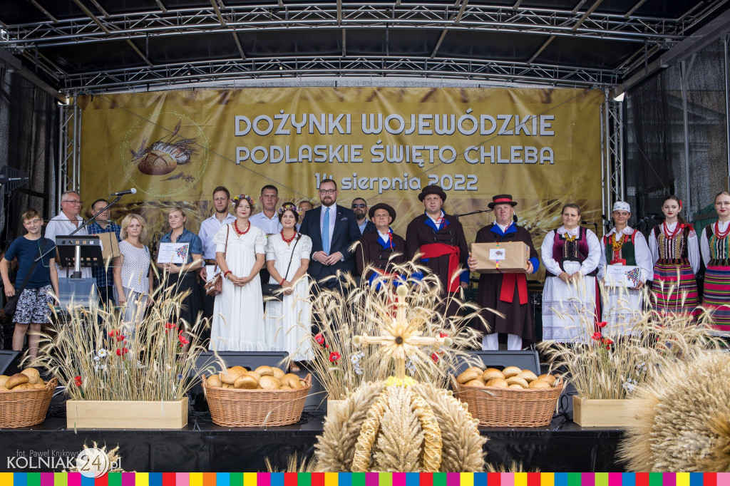 Dożynki Wojewódzkie w Ciechanowcu