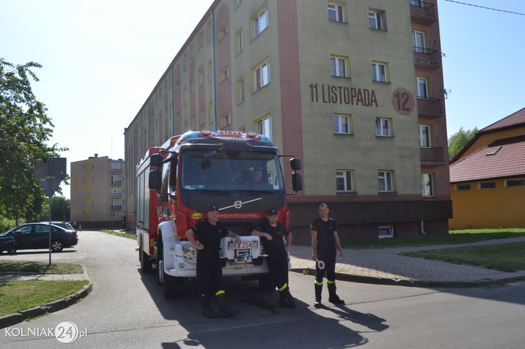 Niewybuchy na rondzie w Kolnie