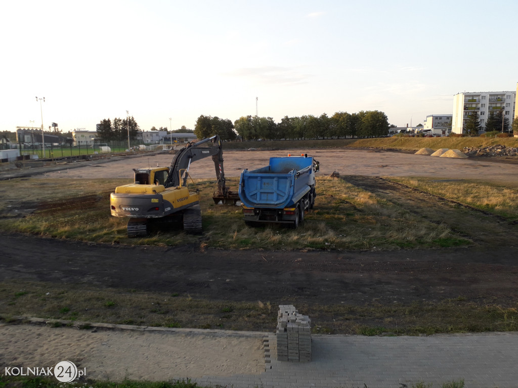Postępy prac na stadionie miejskim