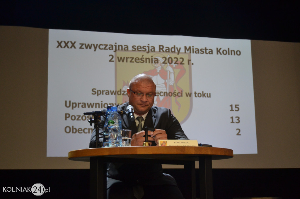 XXX Sesja Rady Miasta Kolno