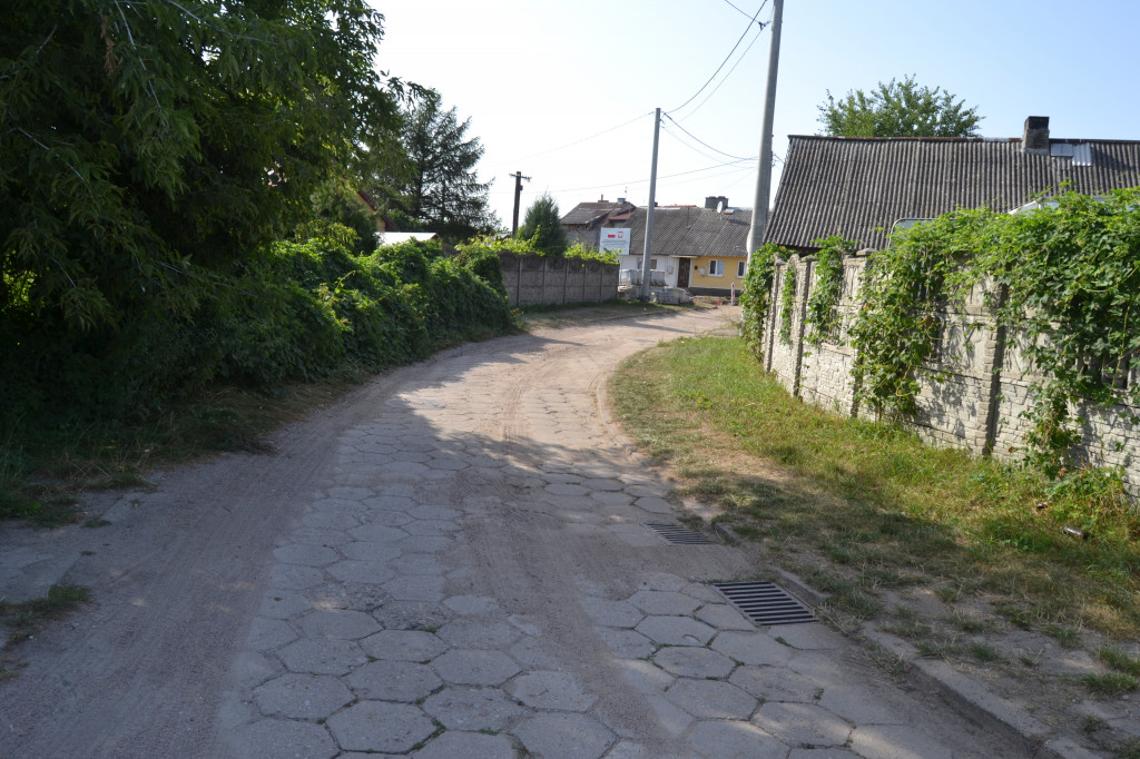 Remont ulicy Ogrodowej i Łaziennej w Kolnie