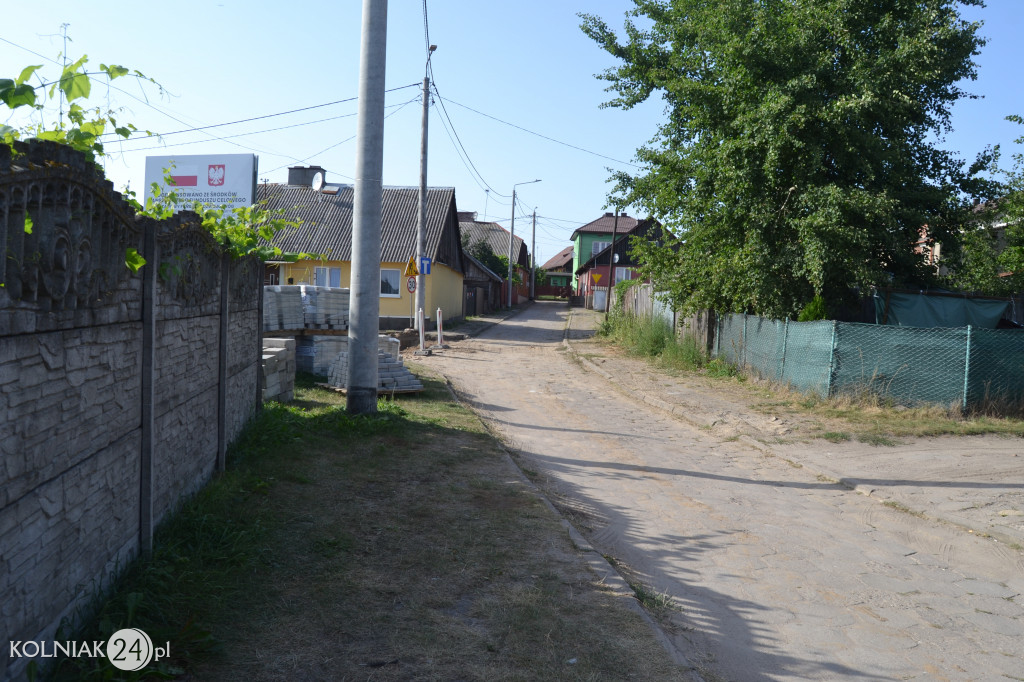 Remont ulicy Ogrodowej i Łaziennej w Kolnie