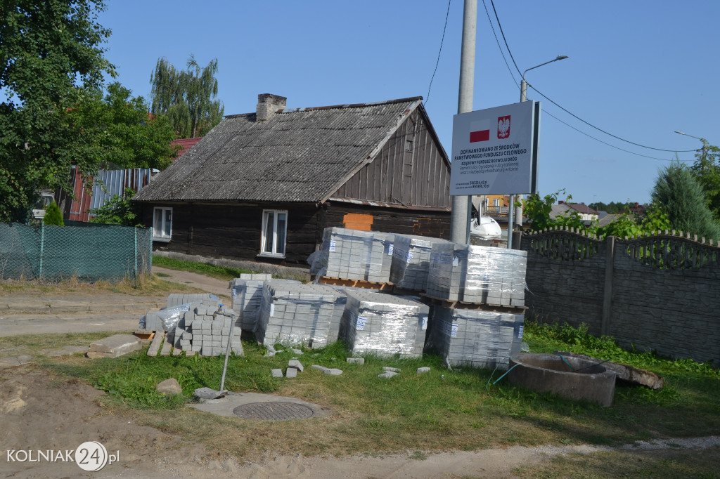 Remont ulicy Ogrodowej i Łaziennej w Kolnie