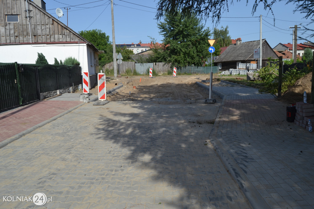 Remont ulicy Ogrodowej i Łaziennej w Kolnie