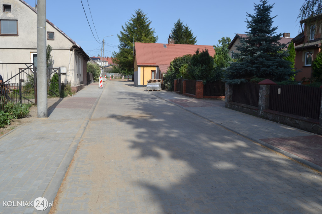 Remont ulicy Ogrodowej i Łaziennej w Kolnie