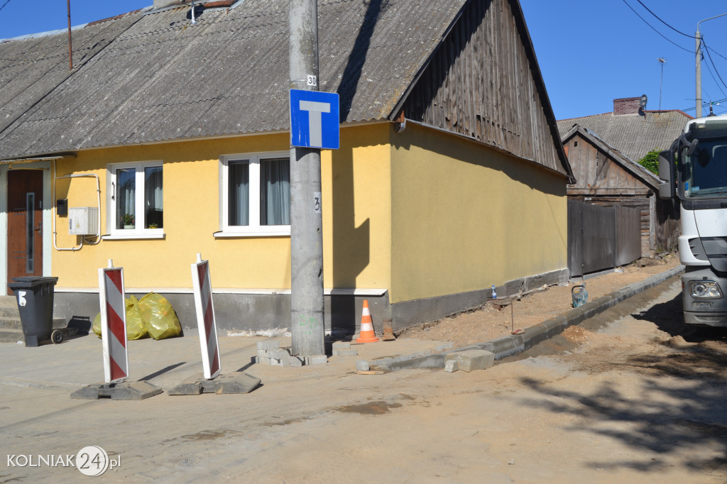 Remont ulicy Ogrodowej i Łaziennej w Kolnie