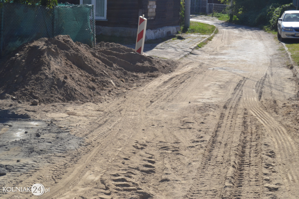 Remont ulicy Ogrodowej i Łaziennej w Kolnie