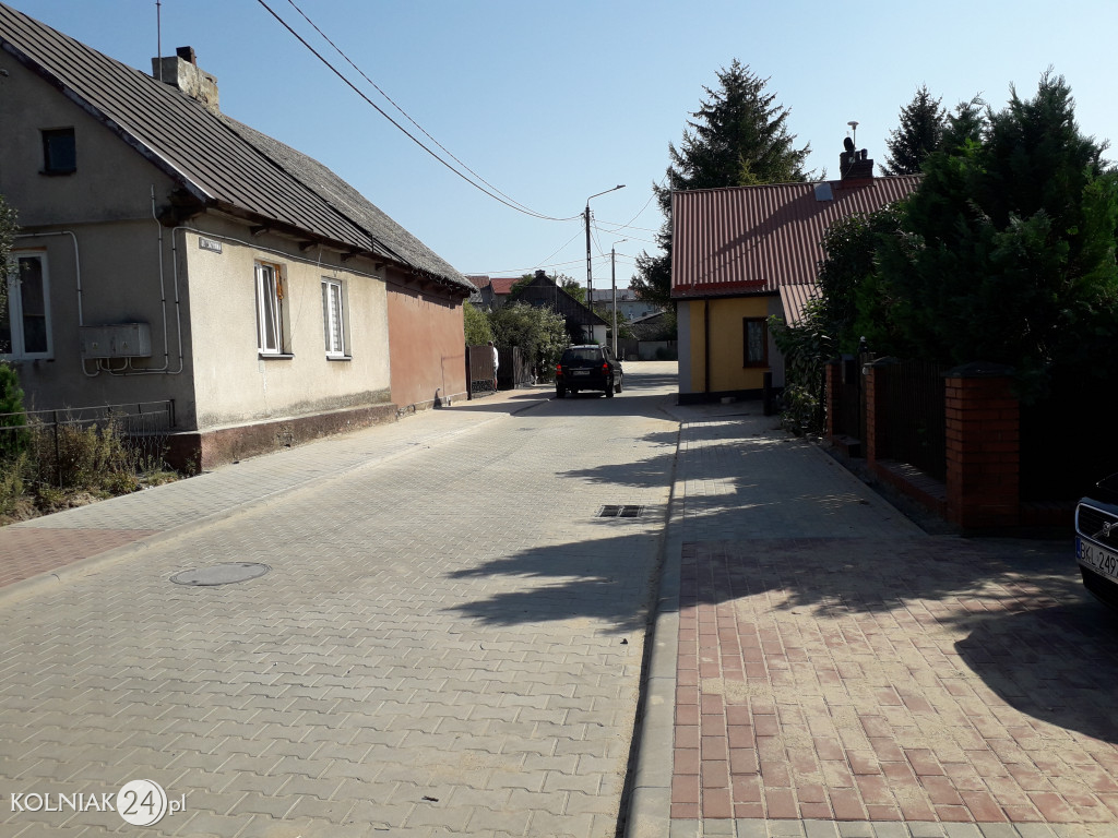 Remont ulicy Ogrodowej i Łaziennej w Kolnie