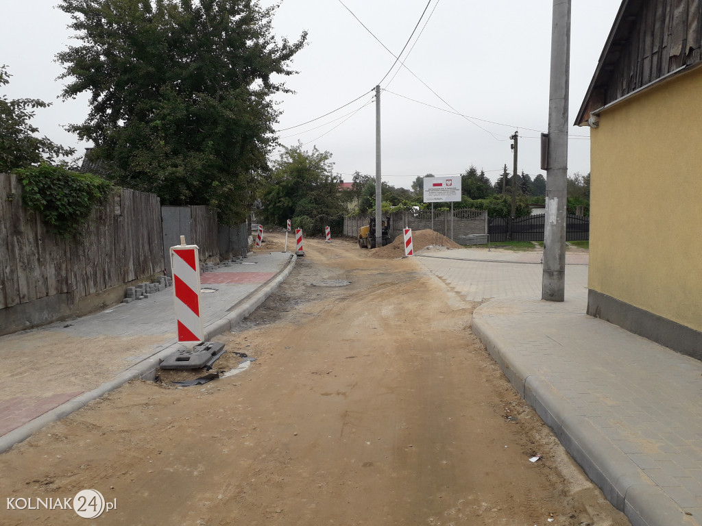 Remont ulicy Ogrodowej i Łaziennej w Kolnie