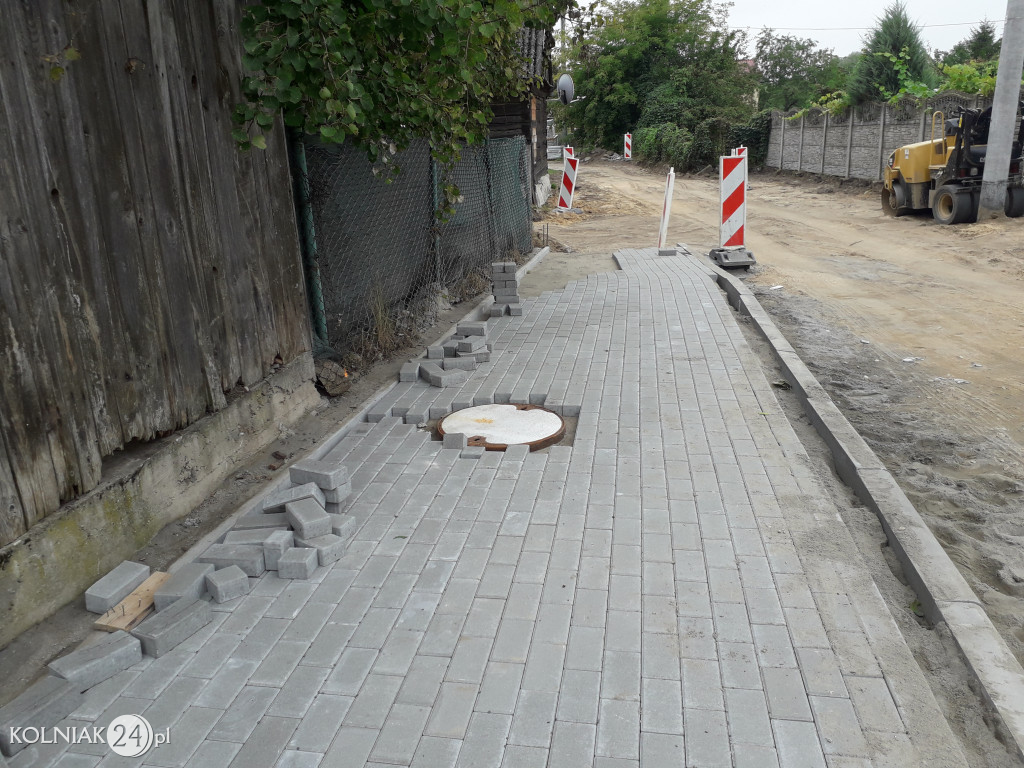 Remont ulicy Ogrodowej i Łaziennej w Kolnie