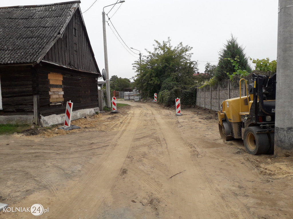 Remont ulicy Ogrodowej i Łaziennej w Kolnie