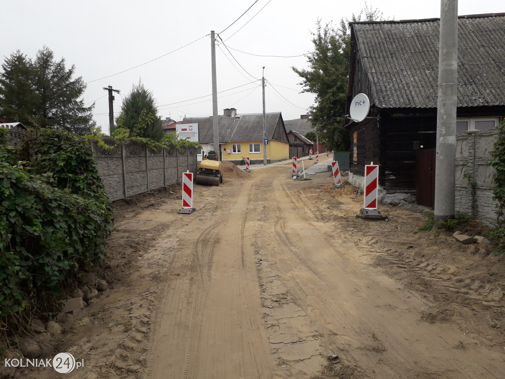 Remont ulicy Ogrodowej i Łaziennej w Kolnie