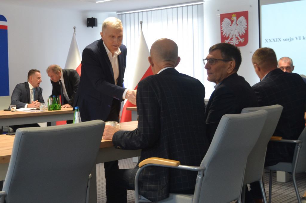 XXXIX Sesja Rady Powiatu Kolneńskiego