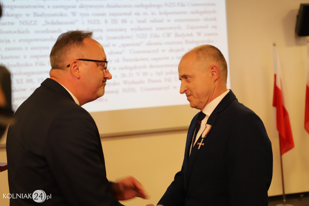 Mirosław Bajorek odznaczony przez Prezydenta RP