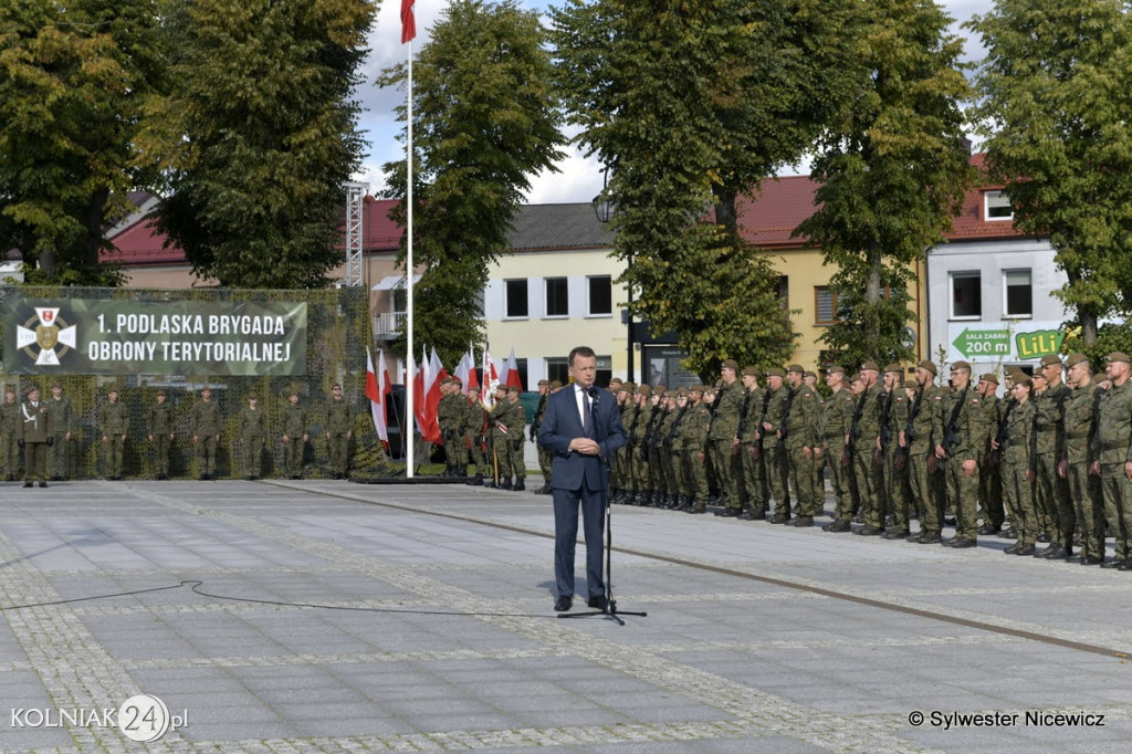 Kolno: Przysięga wojskowa 1 PBOT