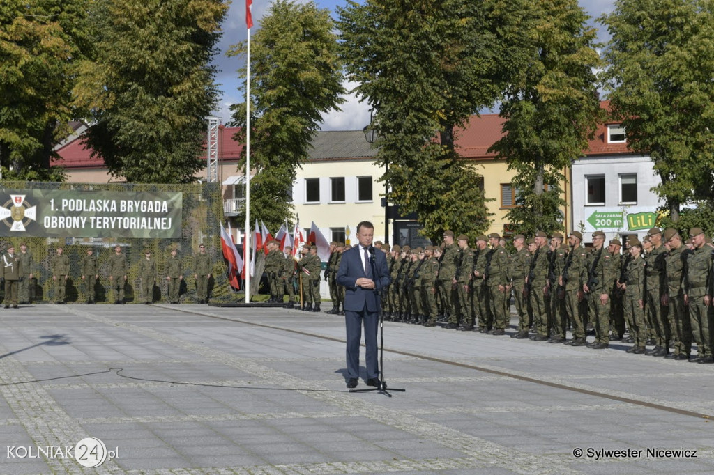 Kolno: Przysięga wojskowa 1 PBOT