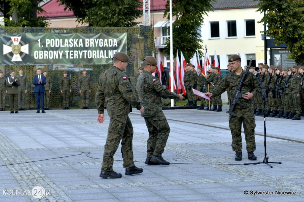 Kolno: Przysięga wojskowa 1 PBOT