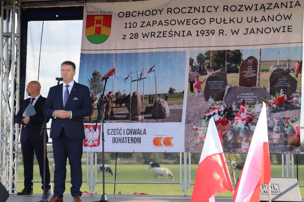 Patriotyczna uroczystość w Janowie