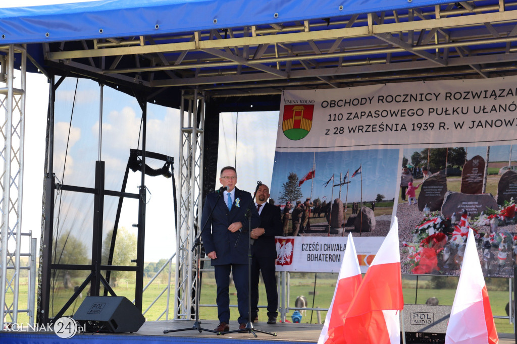 Patriotyczna uroczystość w Janowie