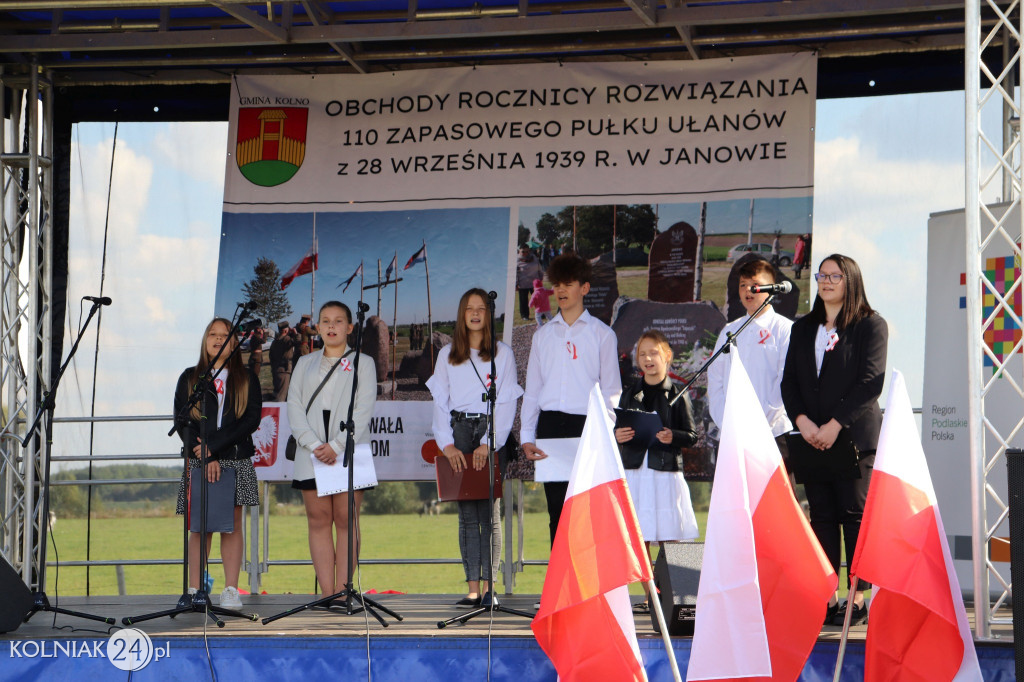 Patriotyczna uroczystość w Janowie