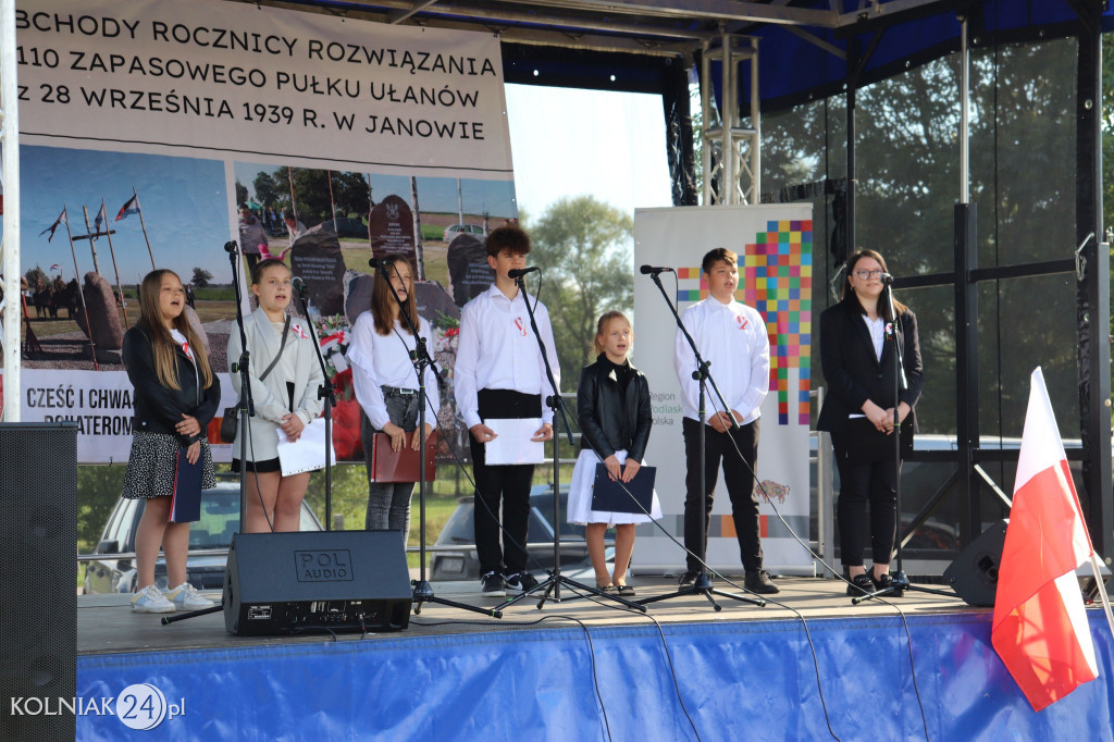 Patriotyczna uroczystość w Janowie