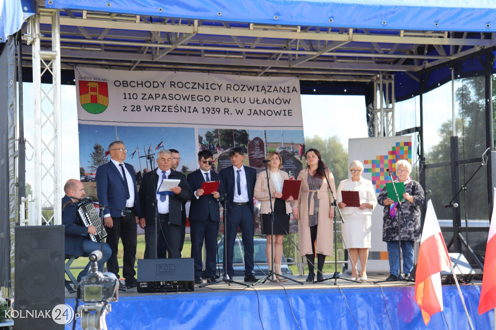 Patriotyczna uroczystość w Janowie