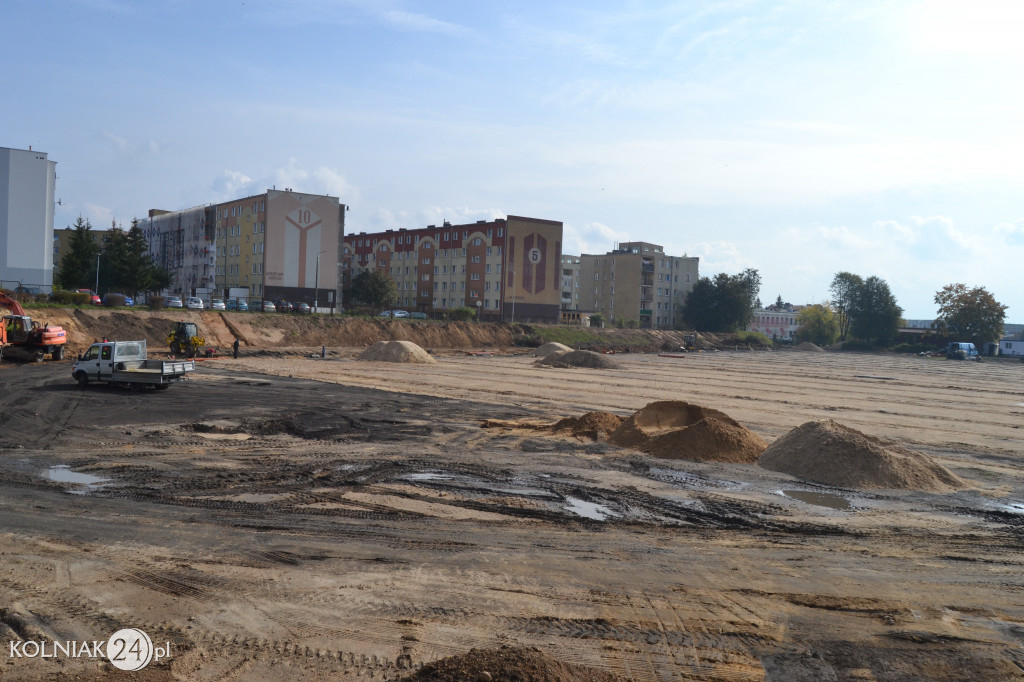 Przebudowa stadionu w Kolnie (foty z października)