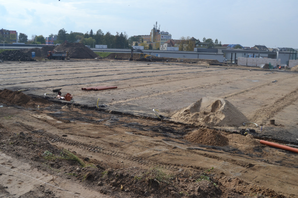 Przebudowa stadionu w Kolnie (foty z października)