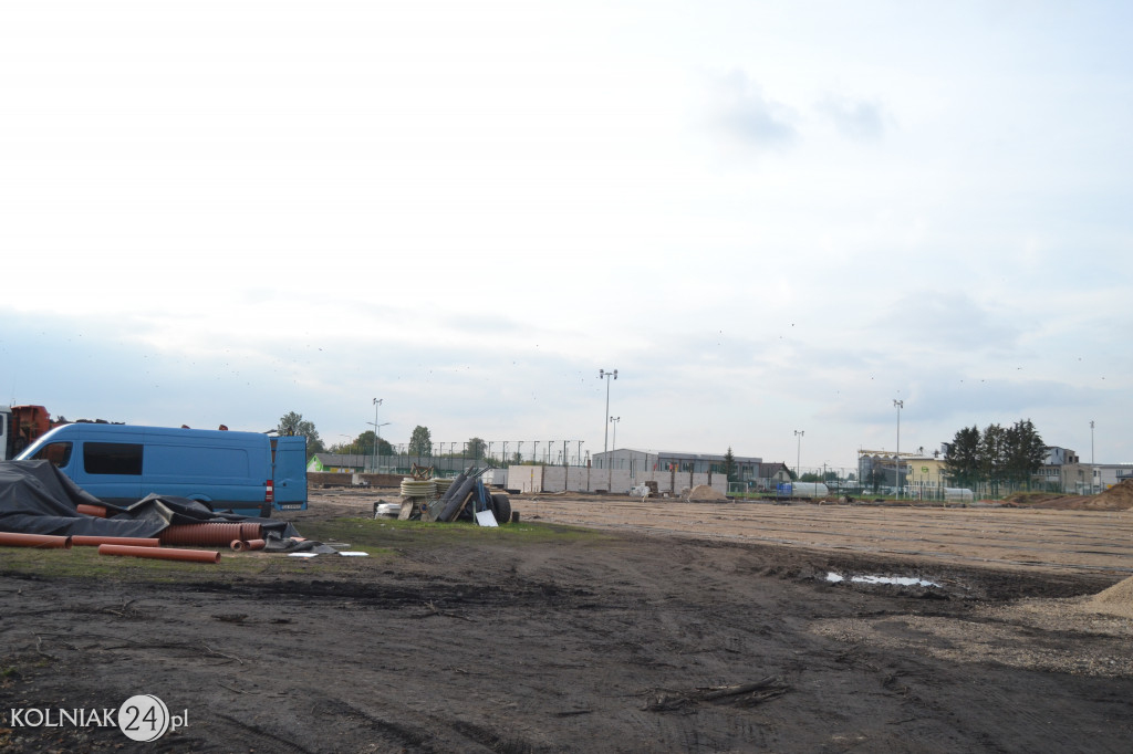 Przebudowa stadionu w Kolnie (foty z października)
