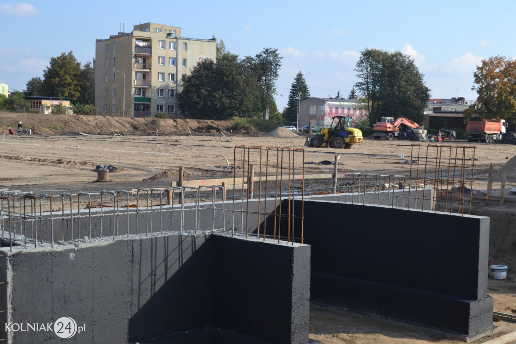 Przebudowa stadionu w Kolnie (foty z października)