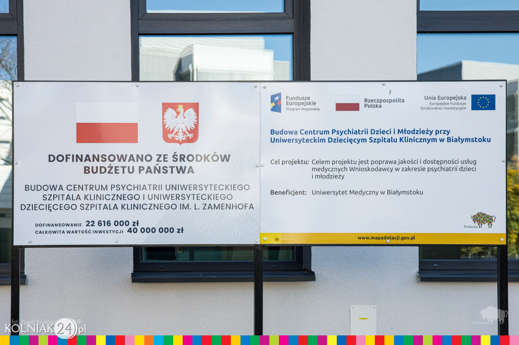 Otwarcie Centrum Psychiatrii Dzieci, Młodzieży i Dorosłych w Białymstoku