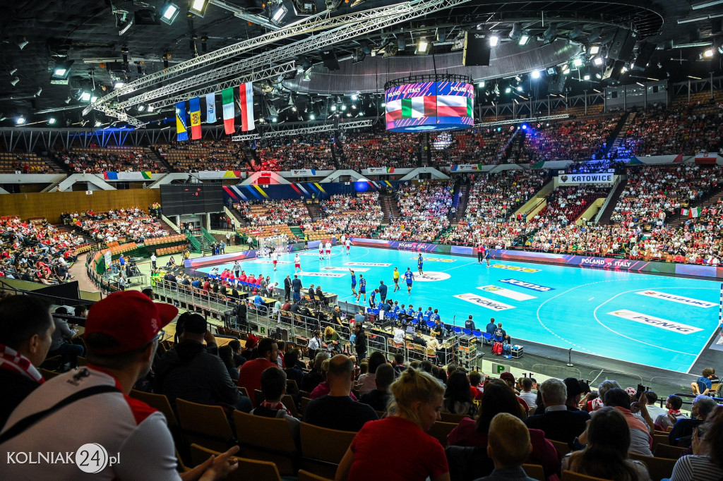 Włosi pokonani, katowicki Spodek odleciał