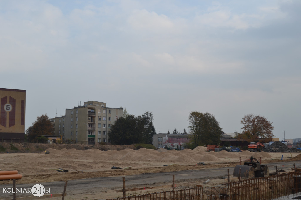 Przebudowa stadionu w Kolnie (foty z października)