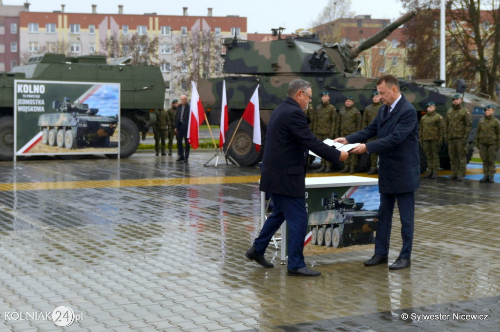 Mariusz Błaszczak w Kolnie