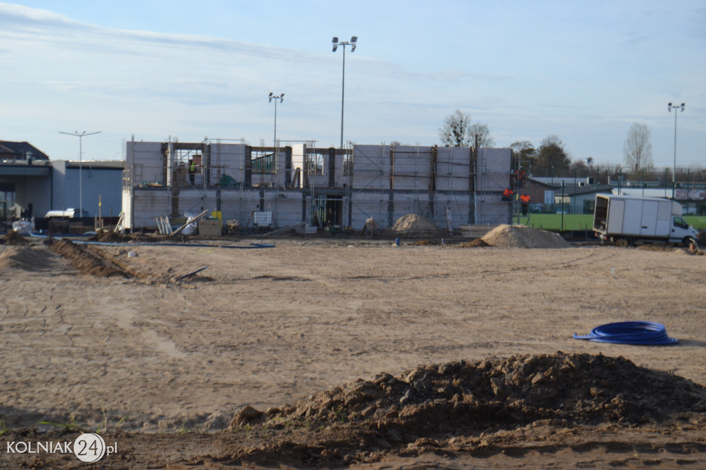 Przebudowa stadionu w Kolnie (foty z października)